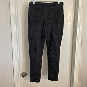 We The Free | Black Denim High Waisted | Size 30